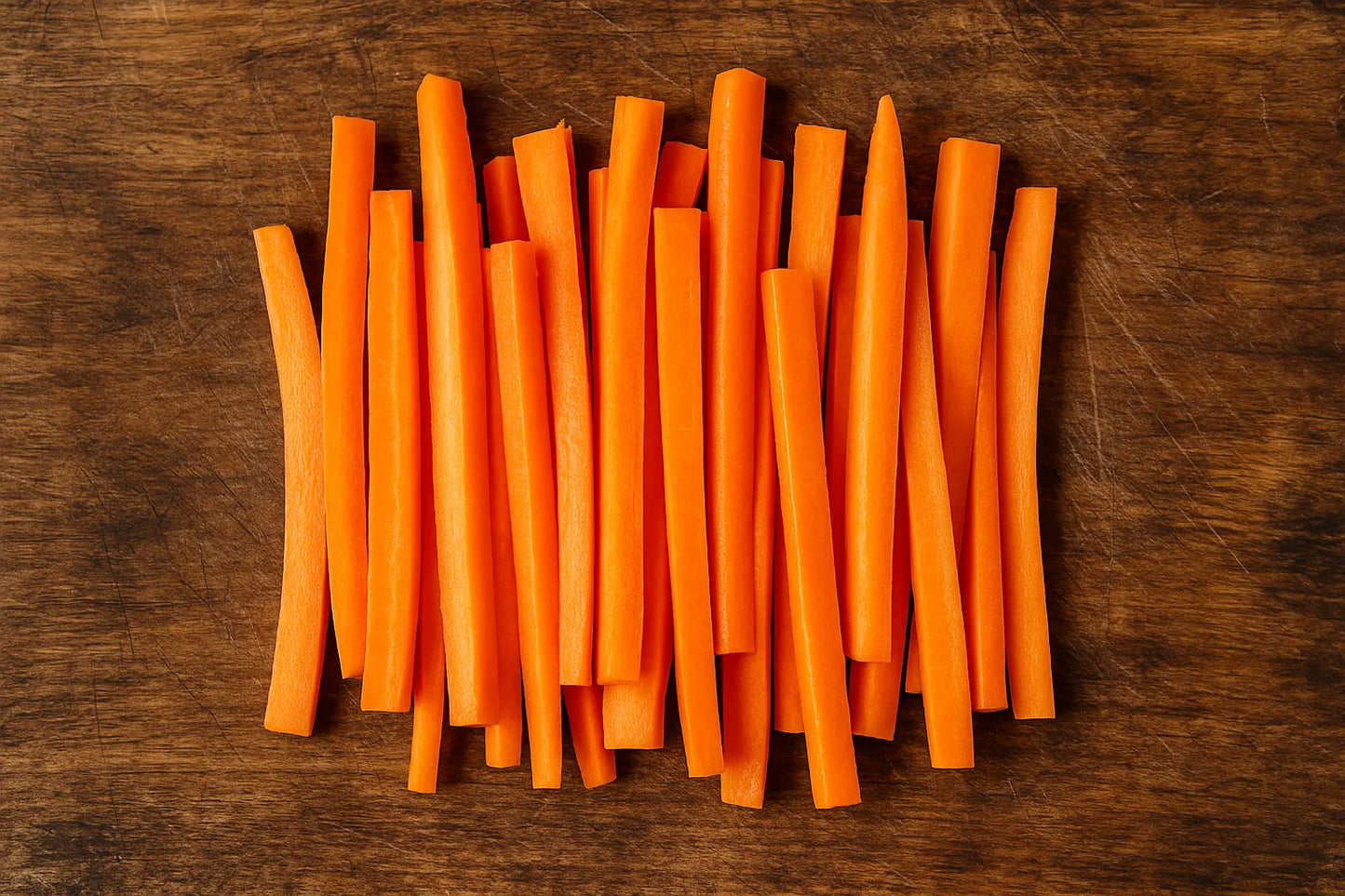 Organic Carrots Cut Sticks 500g