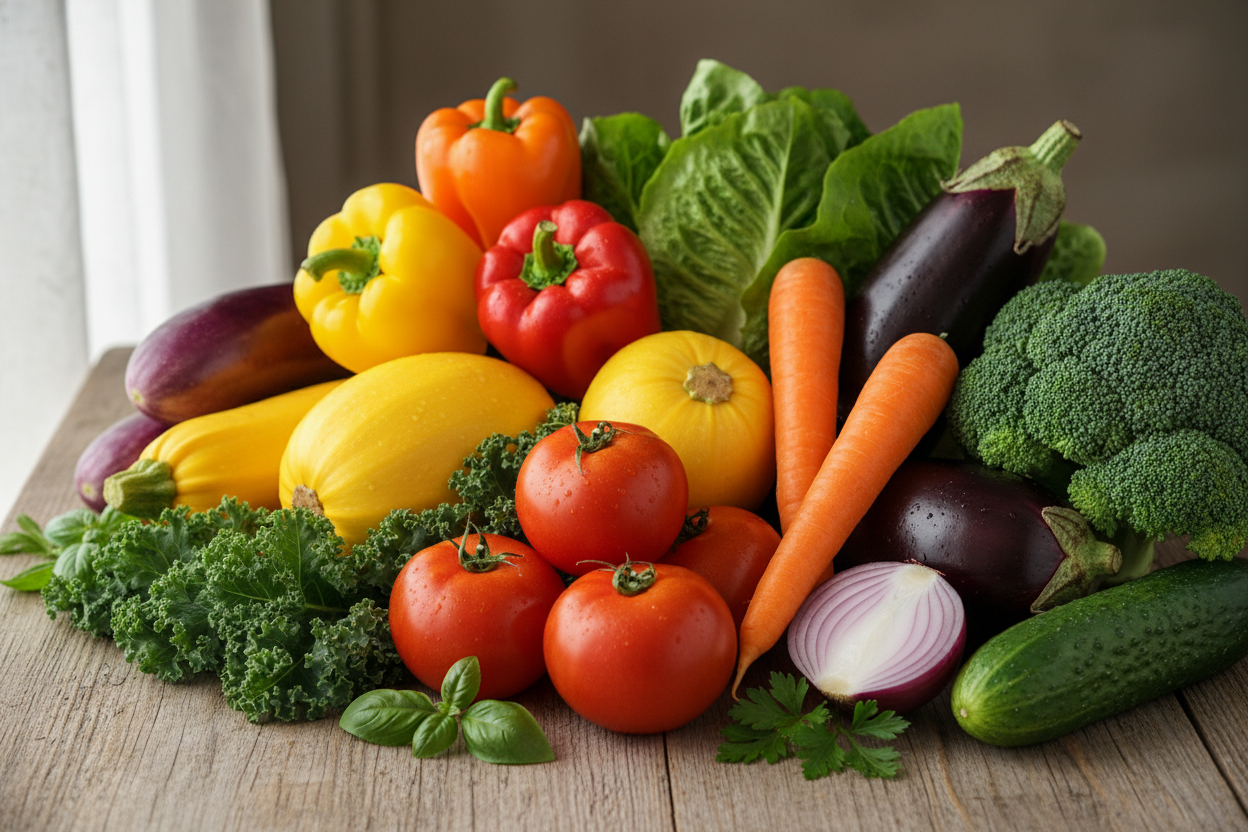 selection of vegetables