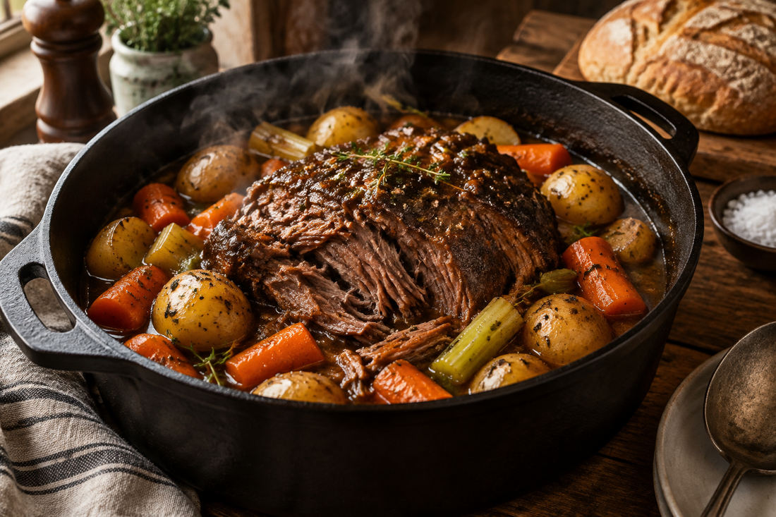 Slow-Cooked Beef Chuck Pot Roast