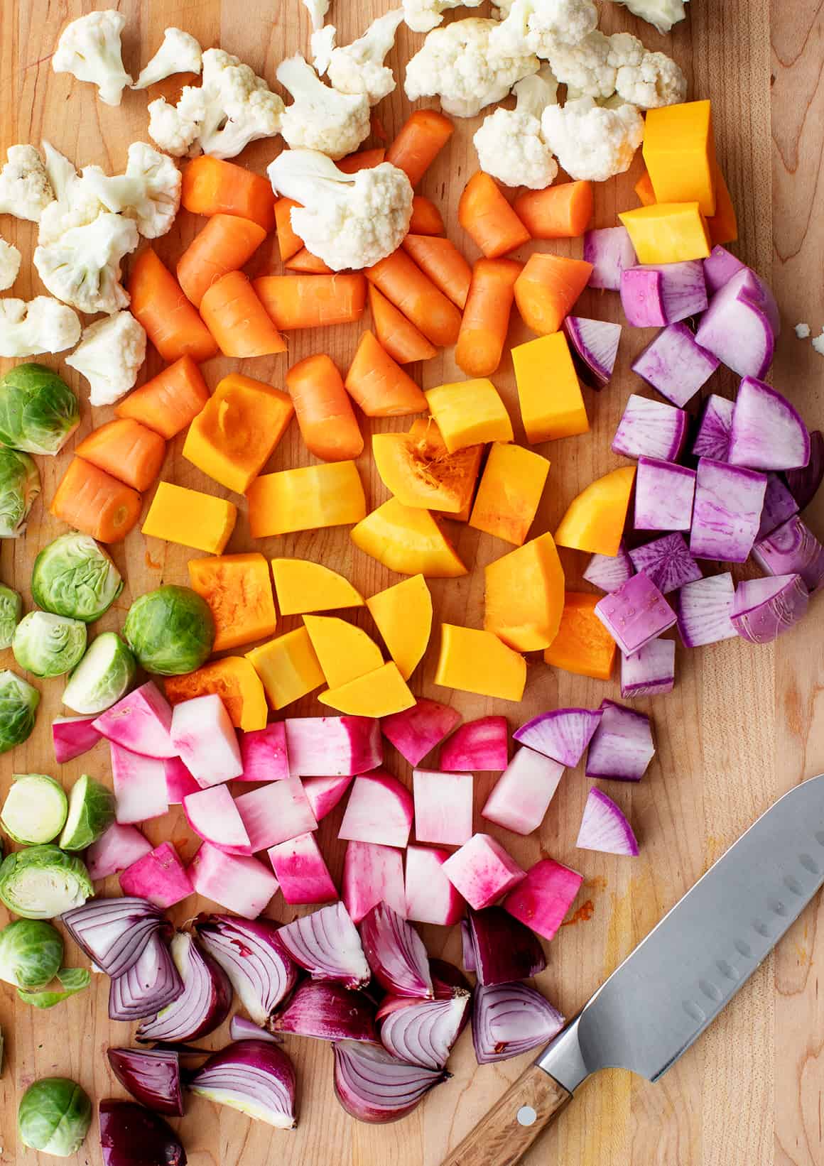 Organic Chopped Vegetables