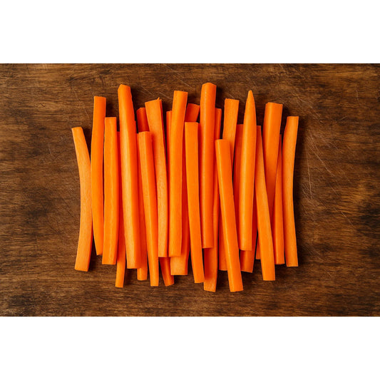 Organic Carrots Cut Sticks 500g