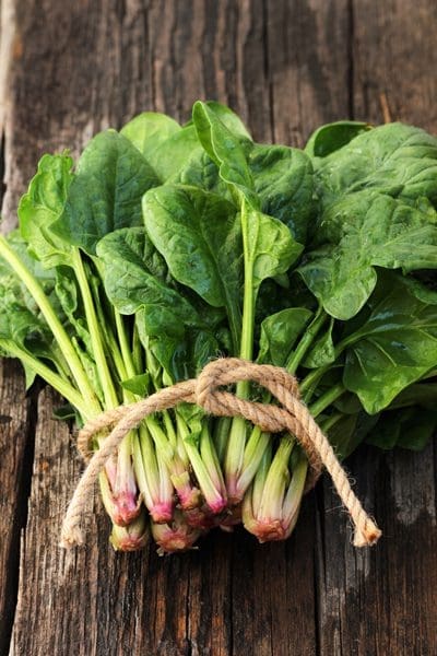 Organic Baby Spinach Bunch 125G