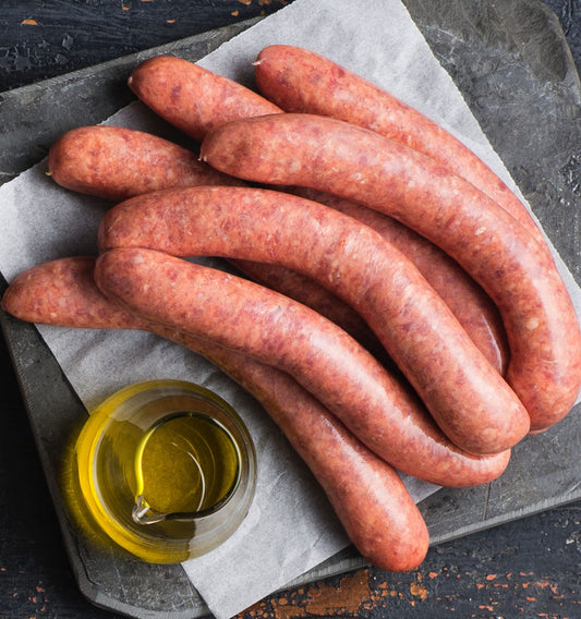 Beef Sausages Thin 500g