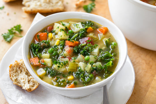 Organic Chopped Veg Soup Mix 500g