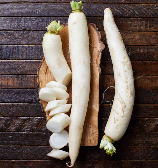 Organic White Daikon Radish 1kg