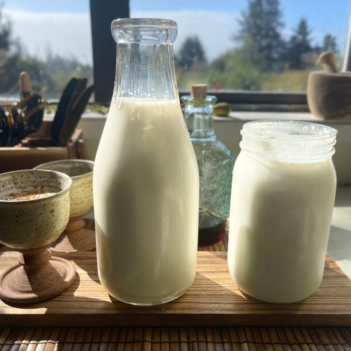 Raw Goat Milk 1 Litre Frozen